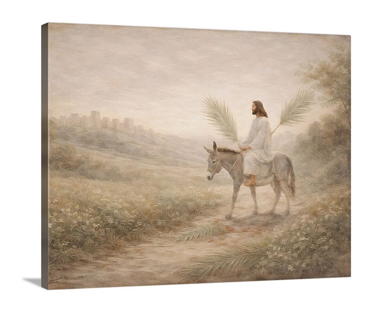 The Humble King - Horizontal Canvas