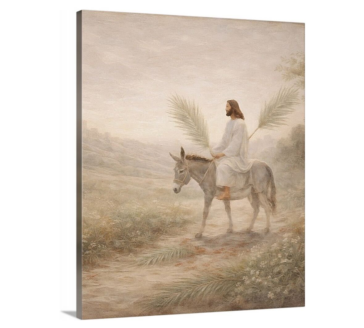 The Humble King - Vertical Canvas