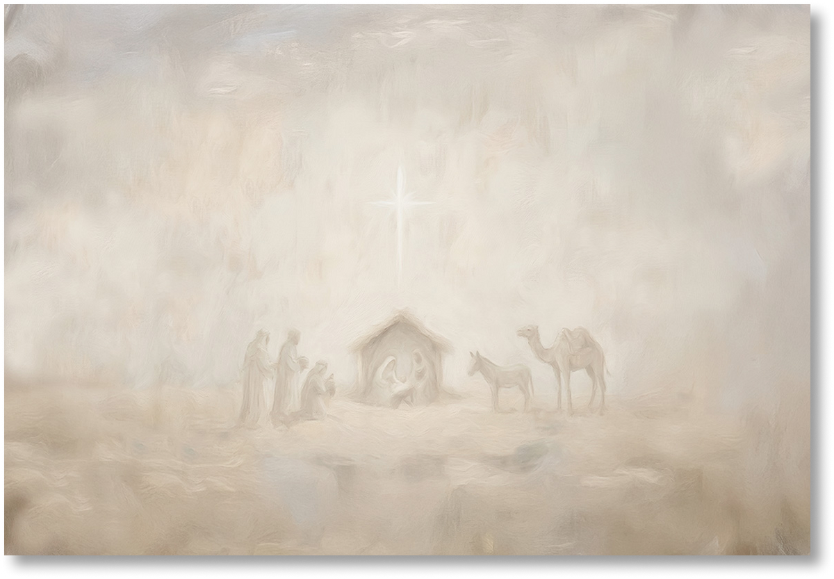 The Savior Was Born - Print