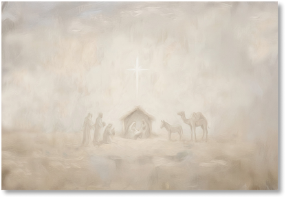 The Savior Was Born - Print