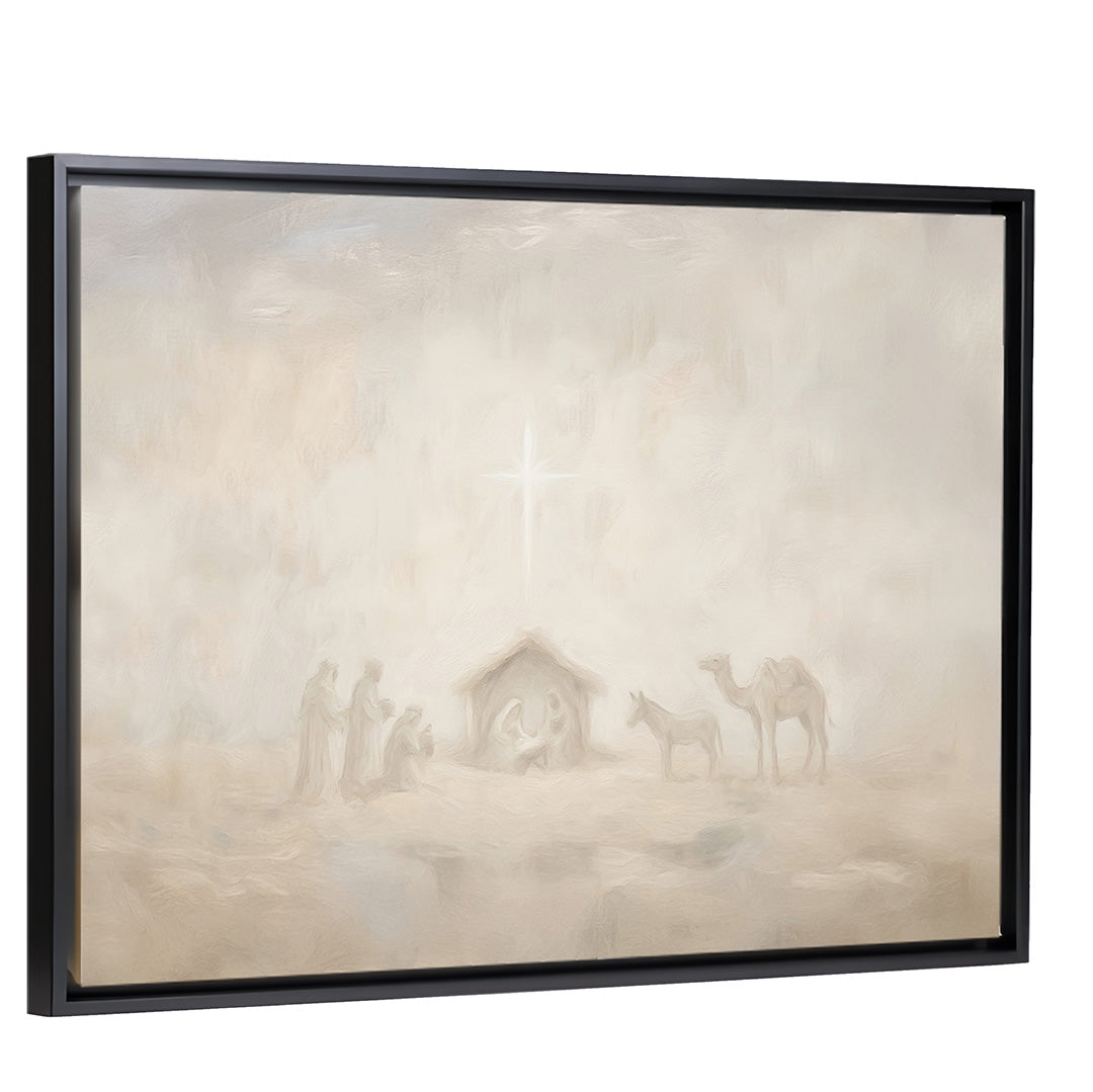 The Savior Was Born - Canvas