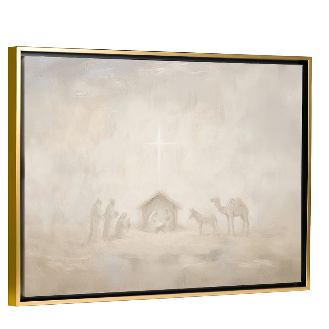 The Savior Was Born - Canvas