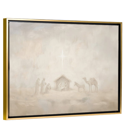 The Savior Was Born - Canvas