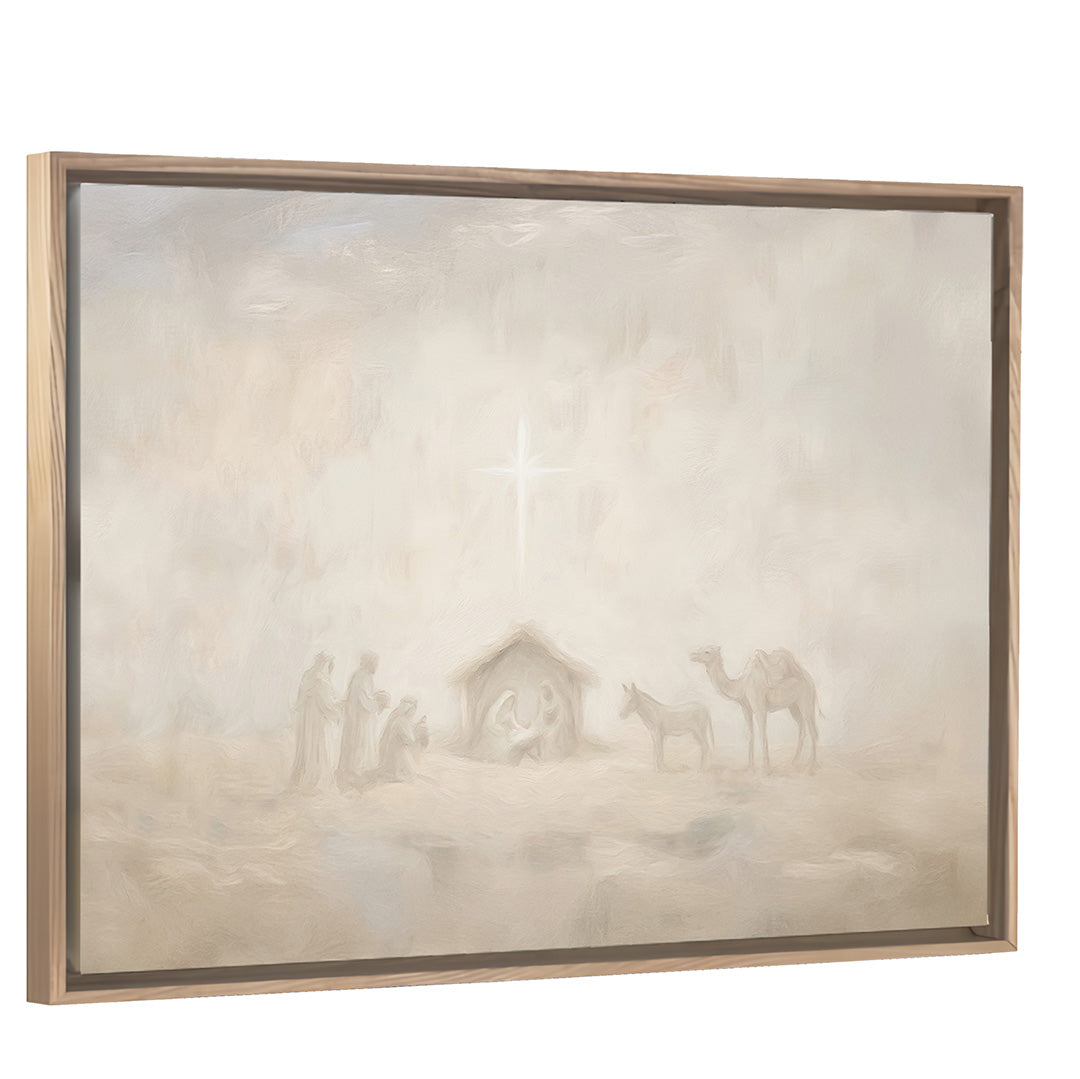 The Savior Was Born - Canvas
