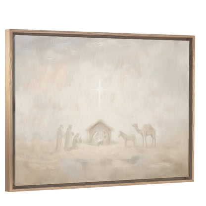 The Savior Was Born - Canvas