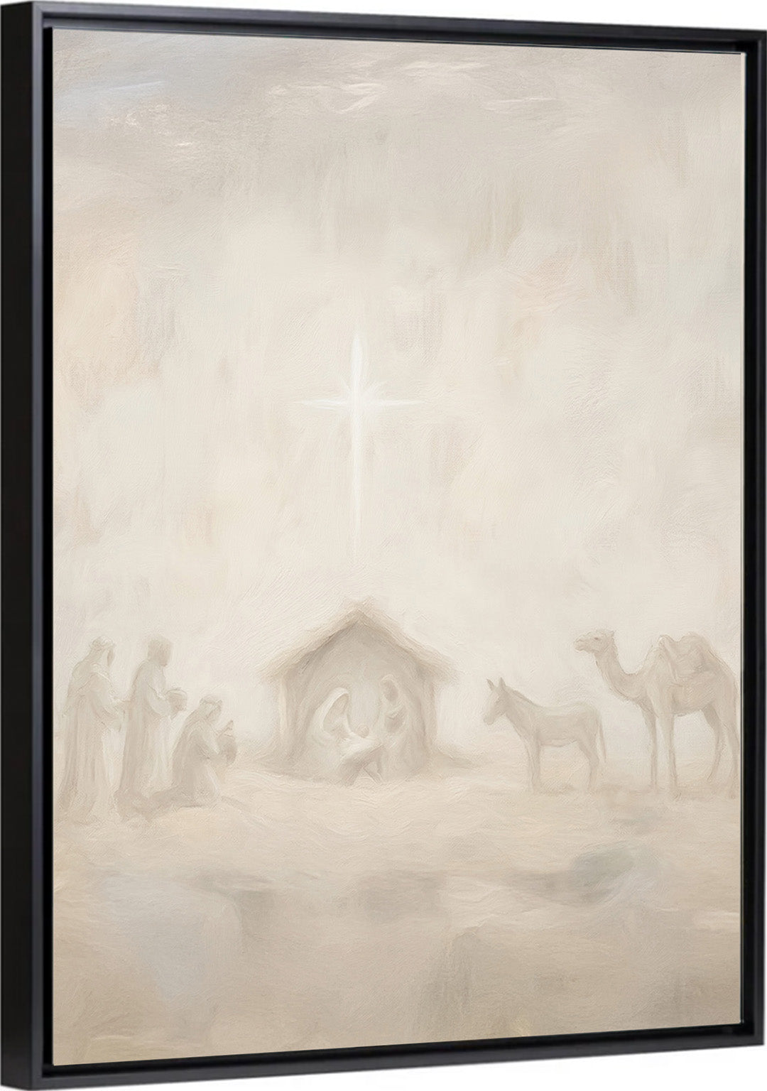 The Savior Was Born - Canvas