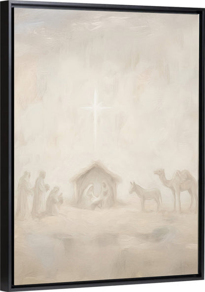 The Savior Was Born - Canvas