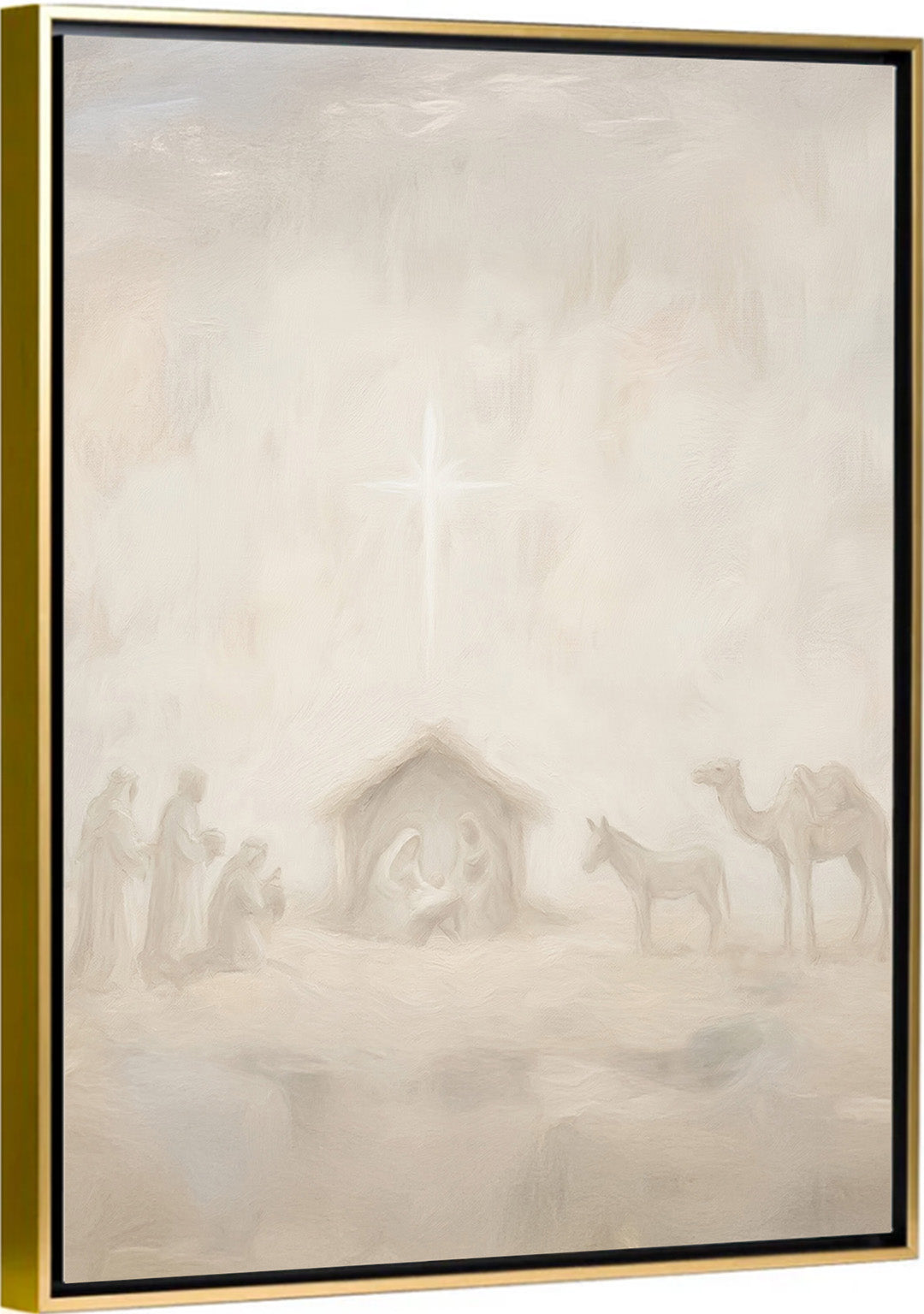 The Savior Was Born - Canvas