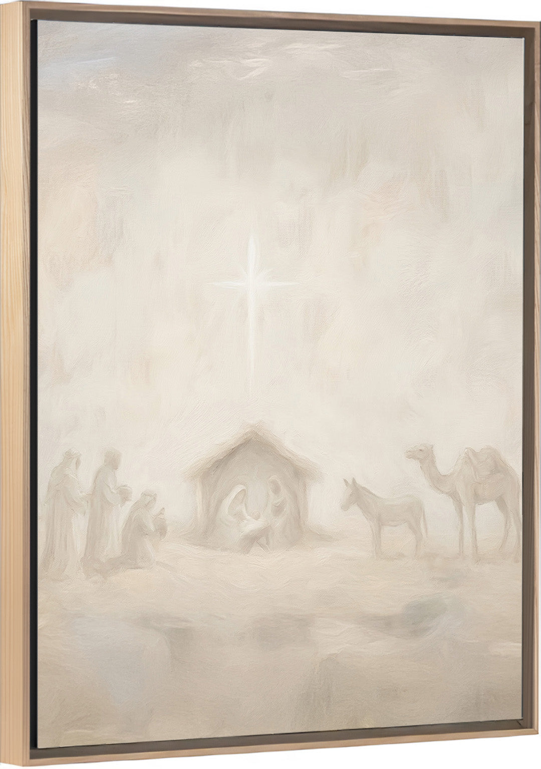 The Savior Was Born - Canvas