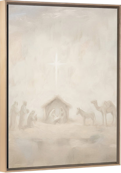 The Savior Was Born - Canvas