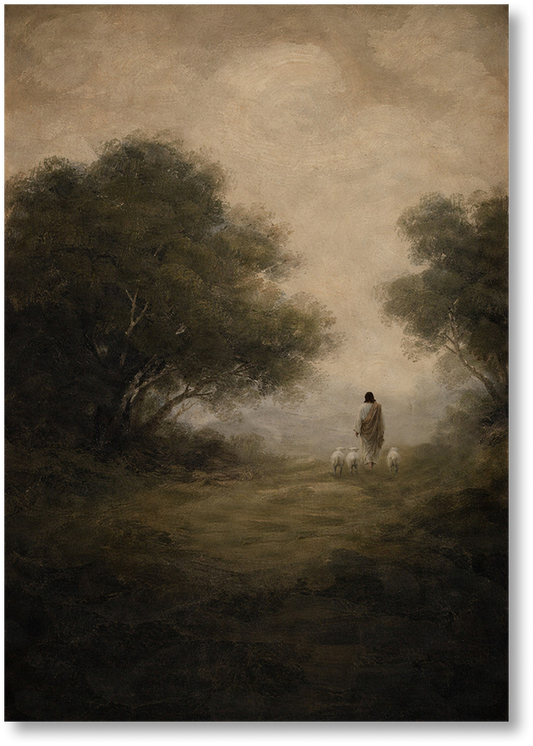 Through the Valley - Vertical Print