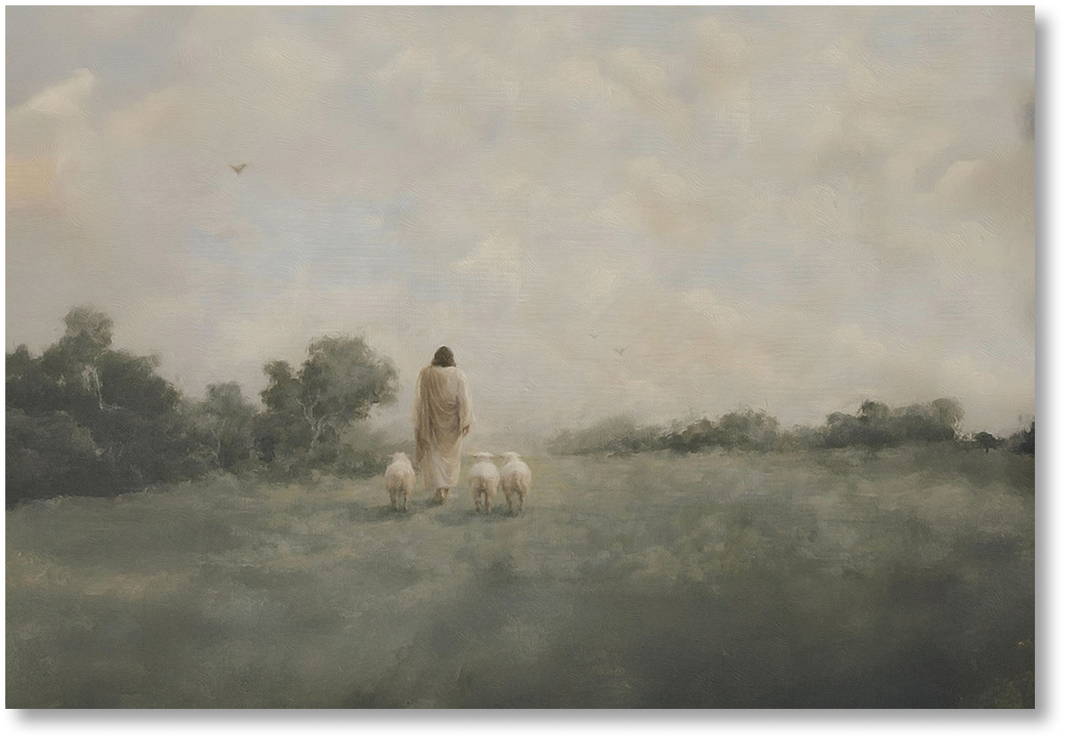 Under His Watch - Horizontal Print