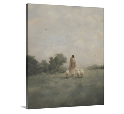 Under His Watch - Vertical Canvas