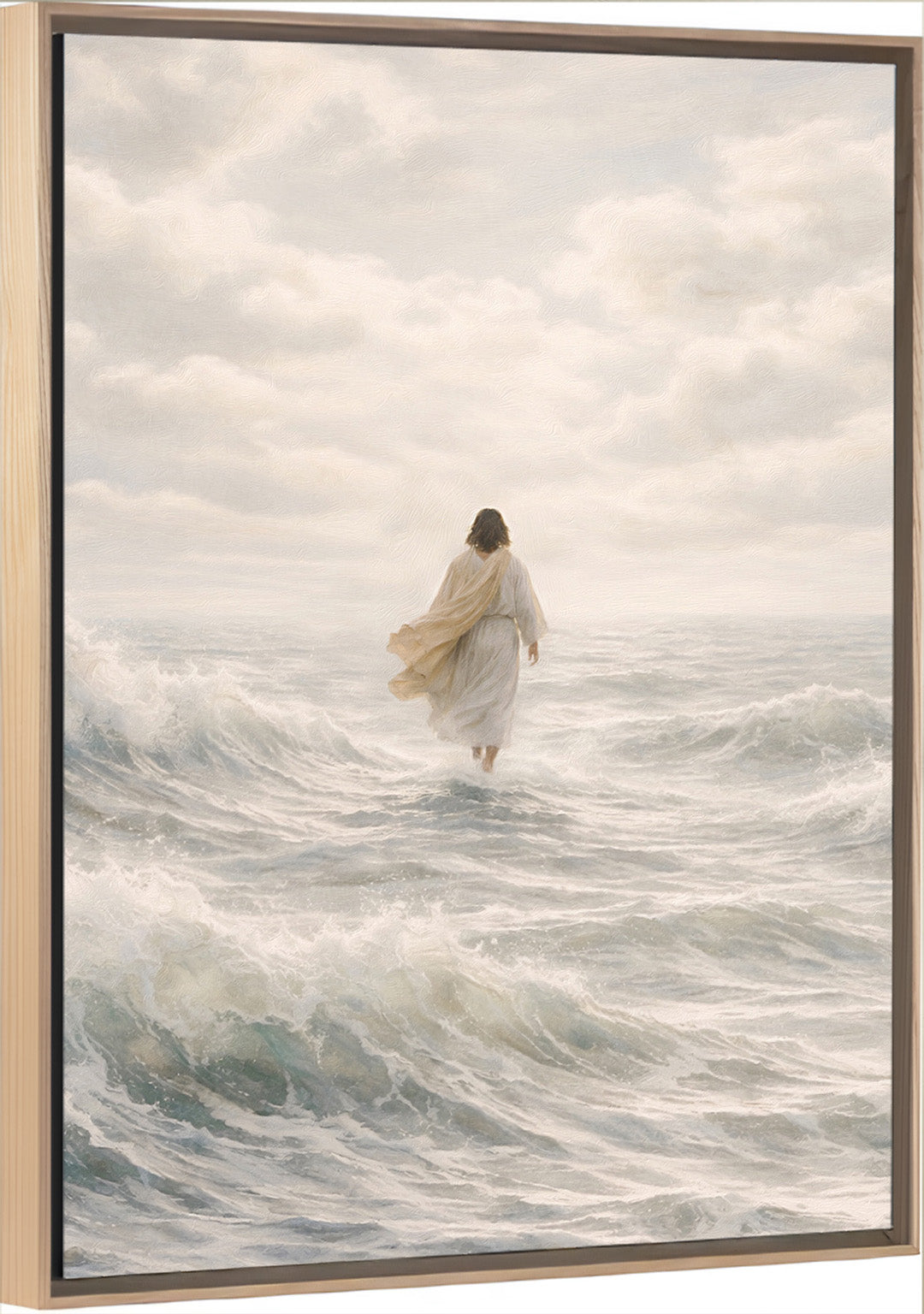 Unshaken - Framed Vertical Canvas