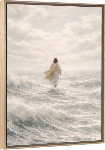 Unshaken - Framed Vertical Canvas