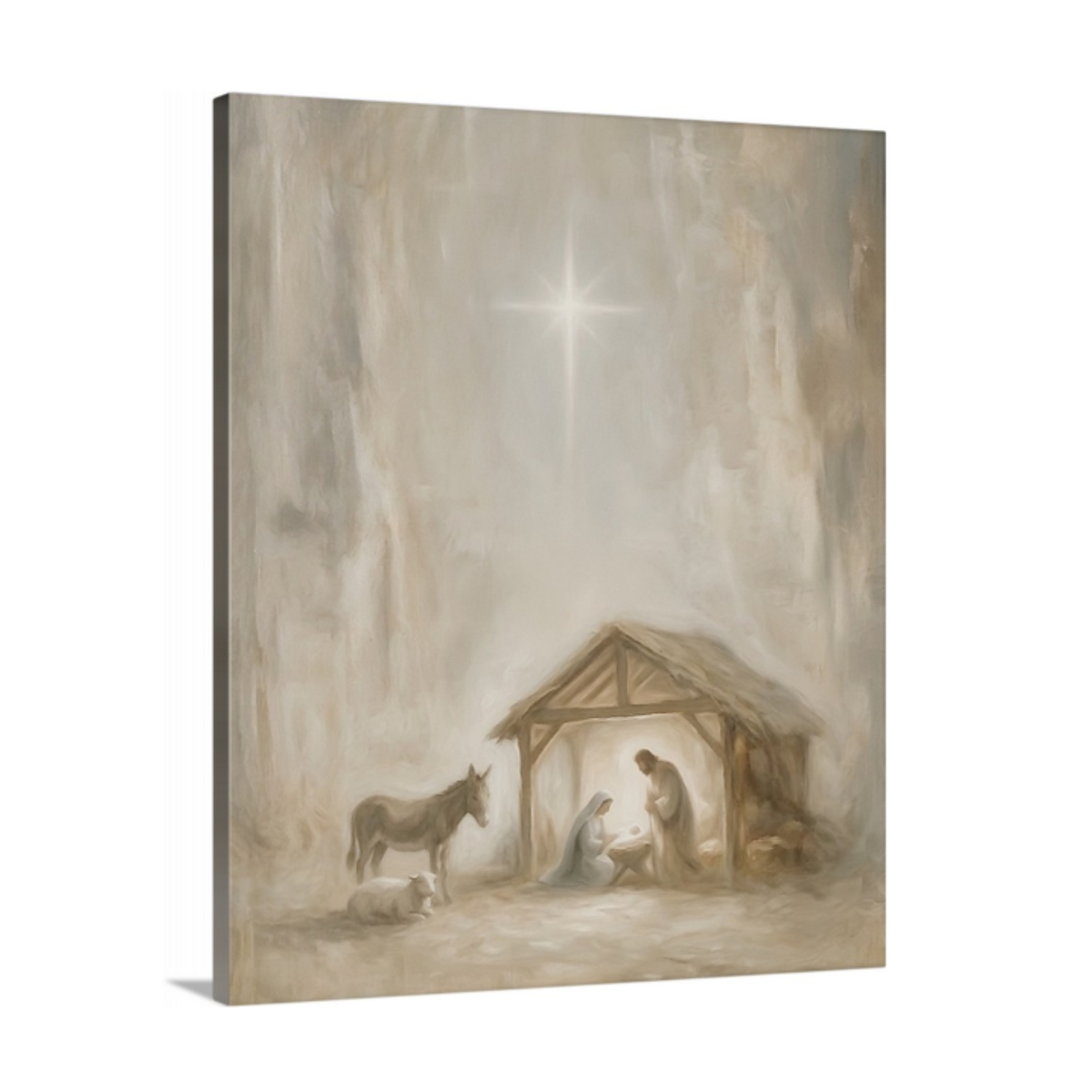 At The Manger | Edition 2 - Canvas