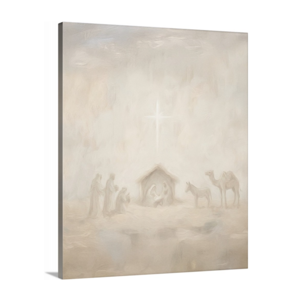 The Savior Was Born - Canvas