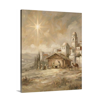 O Little Town of Bethlehem - Canvas