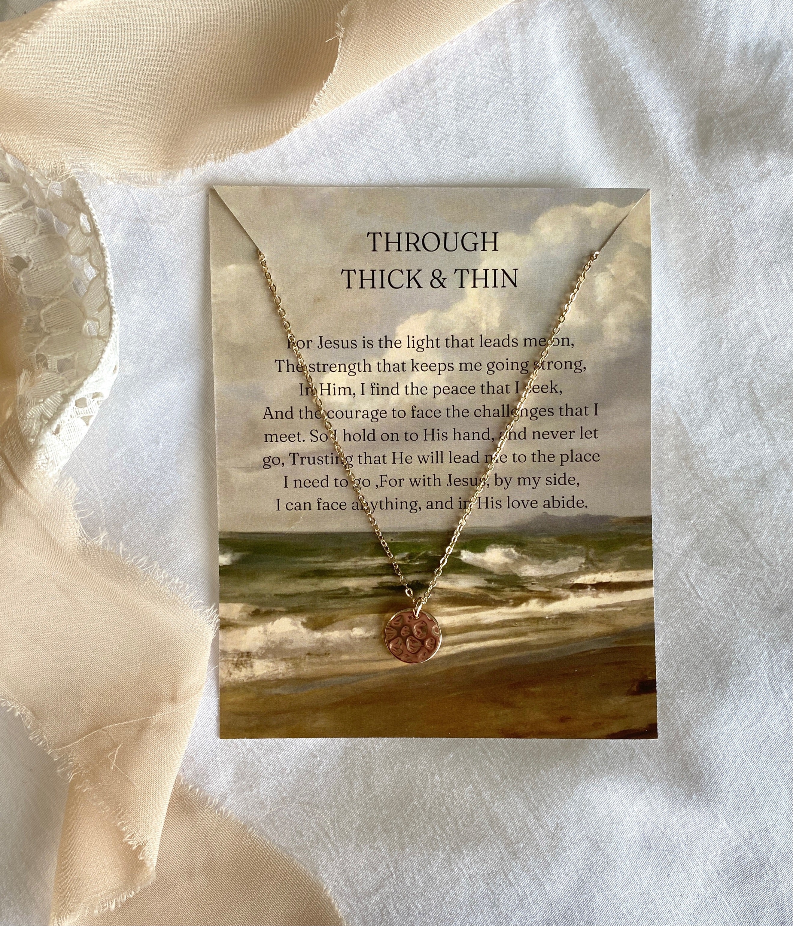 Through thick and Thin Necklace – BitiBeshaJewelry