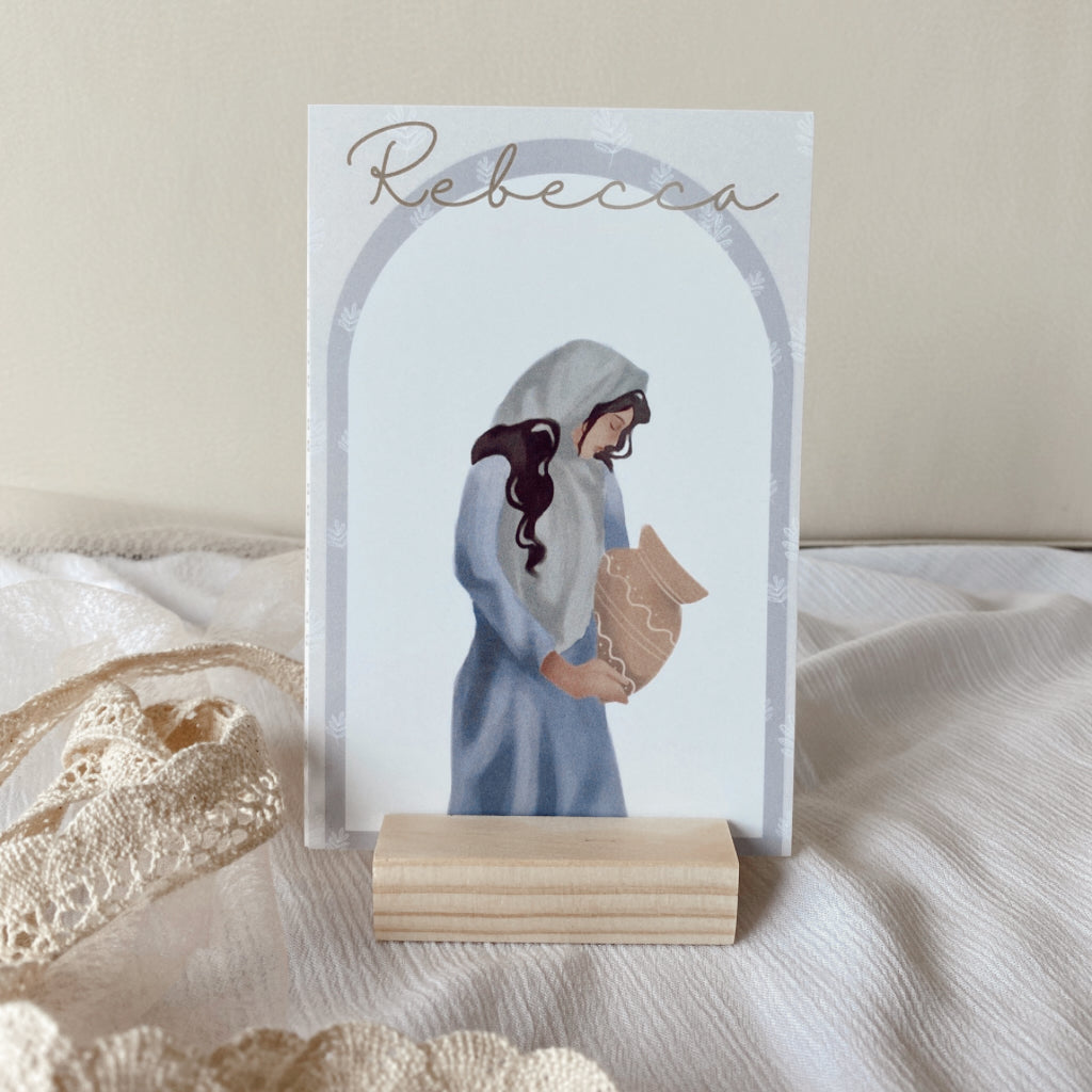 Mothers Day Card Set & Wood Block
