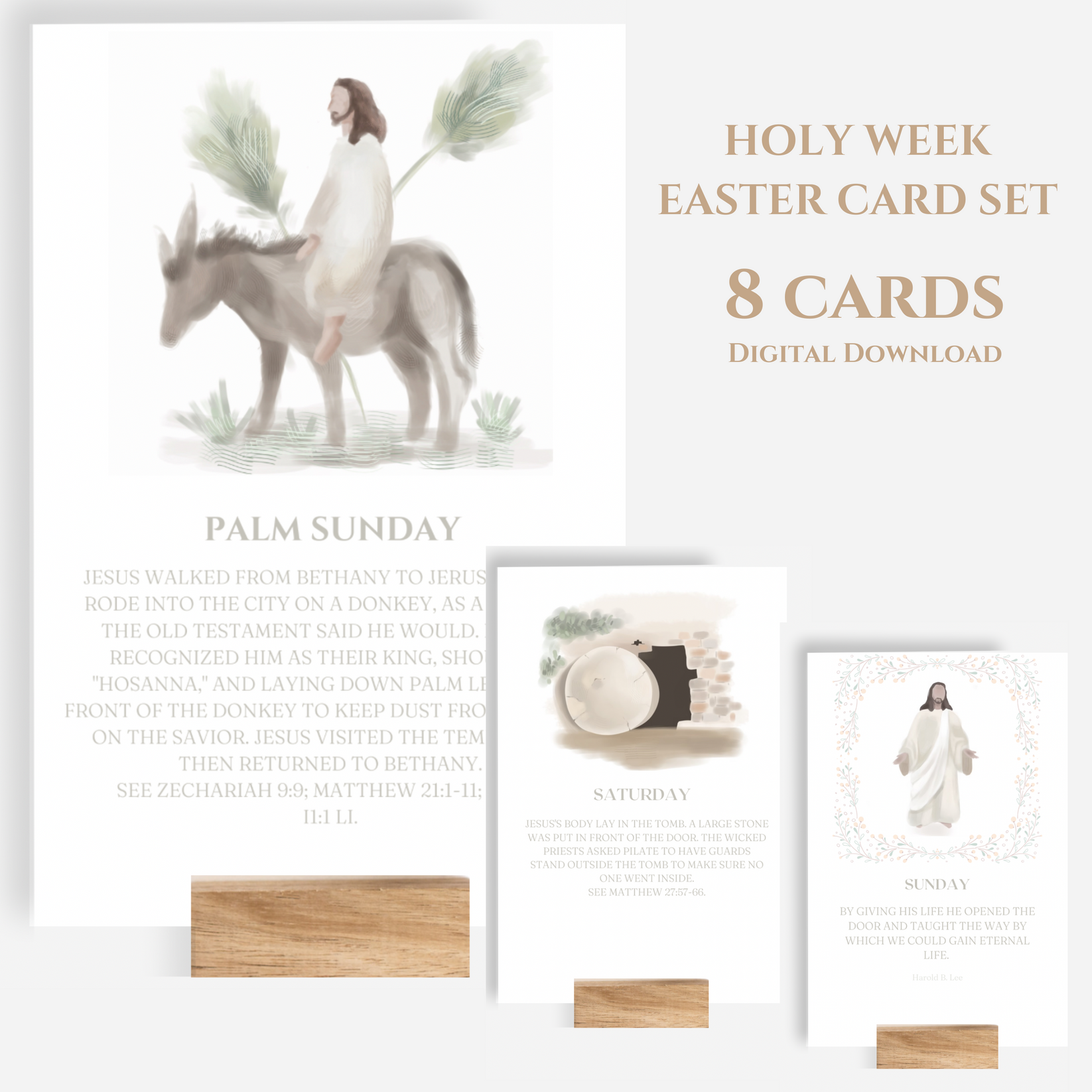 Easter Card Set - Digital Download – Light Your Home